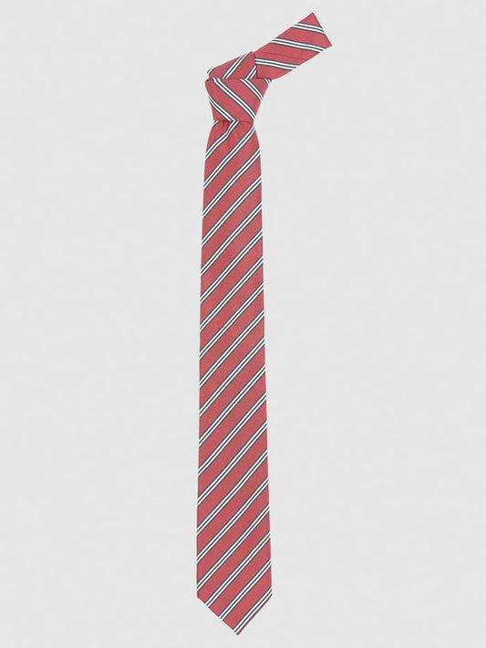 Red Striped Tie