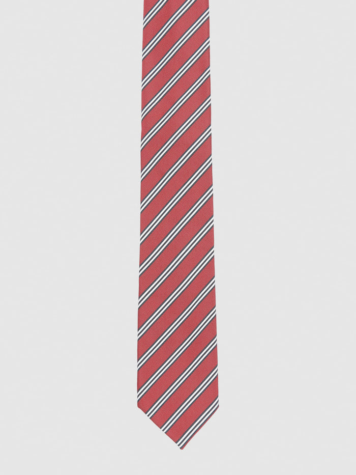 Red Striped Tie