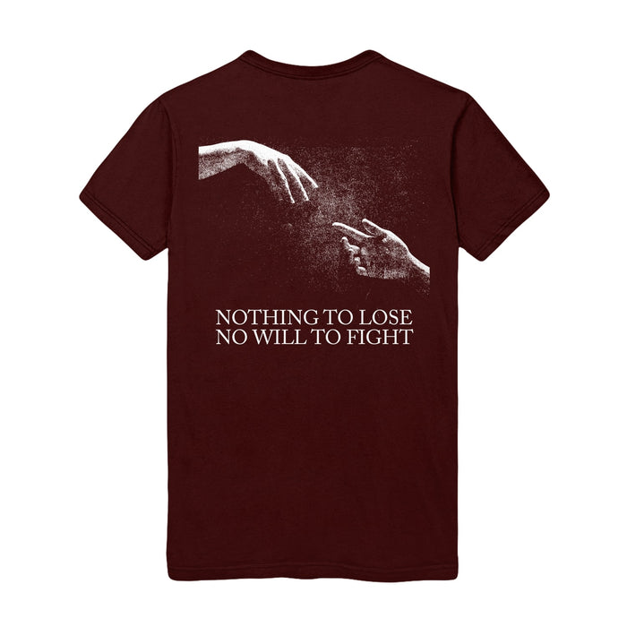 Regrown -  Maroon T-Shirt back