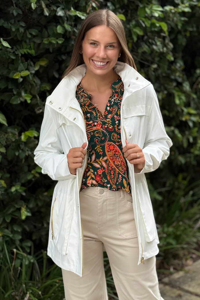 Renuar Raining Pretty Jacket in Cream