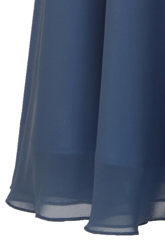 Rhinestones Chiffon Party Dress by Cinderella Couture USA 5089