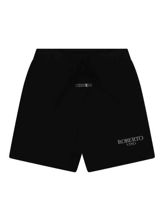 Roberto Vino Milano - R Embroidery Shorts - Black - Clique Apparel
