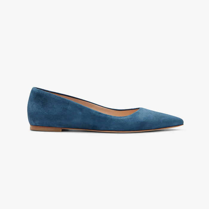 Packshot image of the Rowan Flat - Suede in Midnight Slate