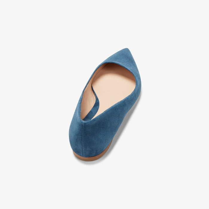 Packshot image of the Rowan Flat - Suede in Midnight Slate