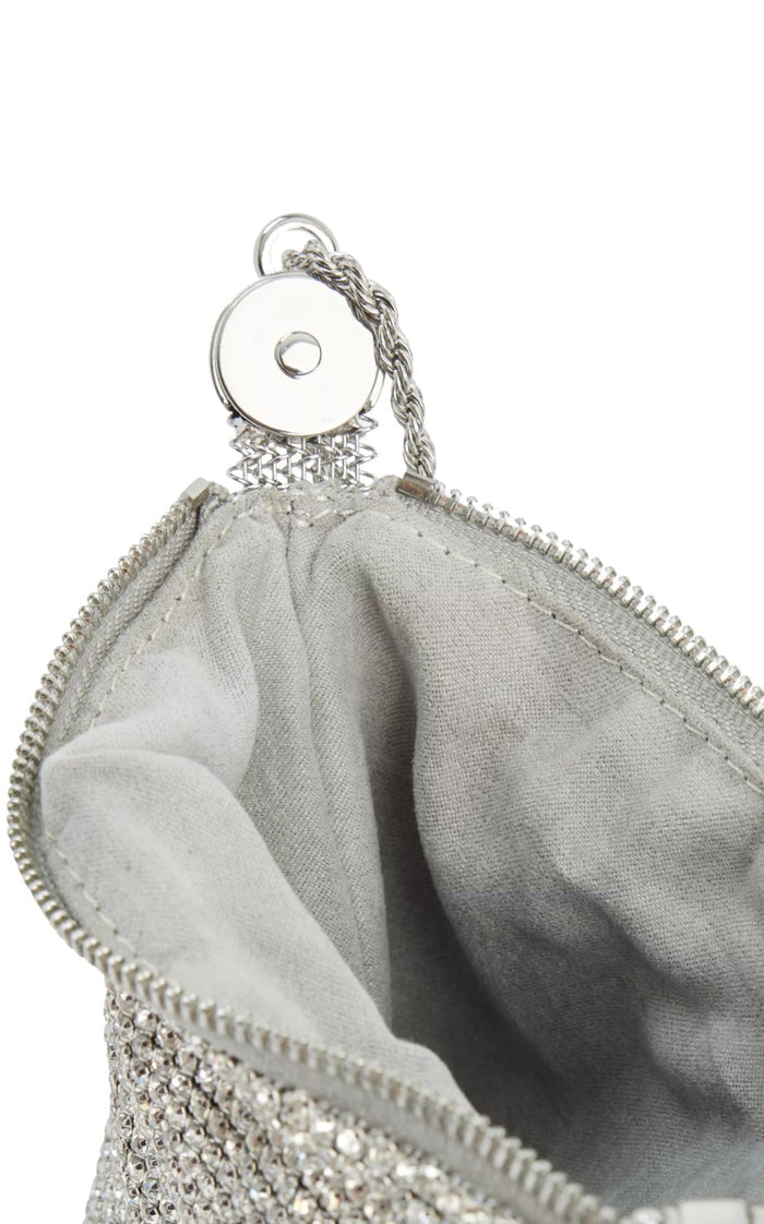 Cult Gaia Rue Crystal Top Handle Bag Wristlet - Runway Catalog