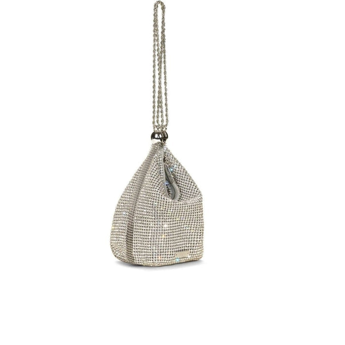 Cult Gaia Rue Crystal Top Handle Bag Wristlet - Runway Catalog