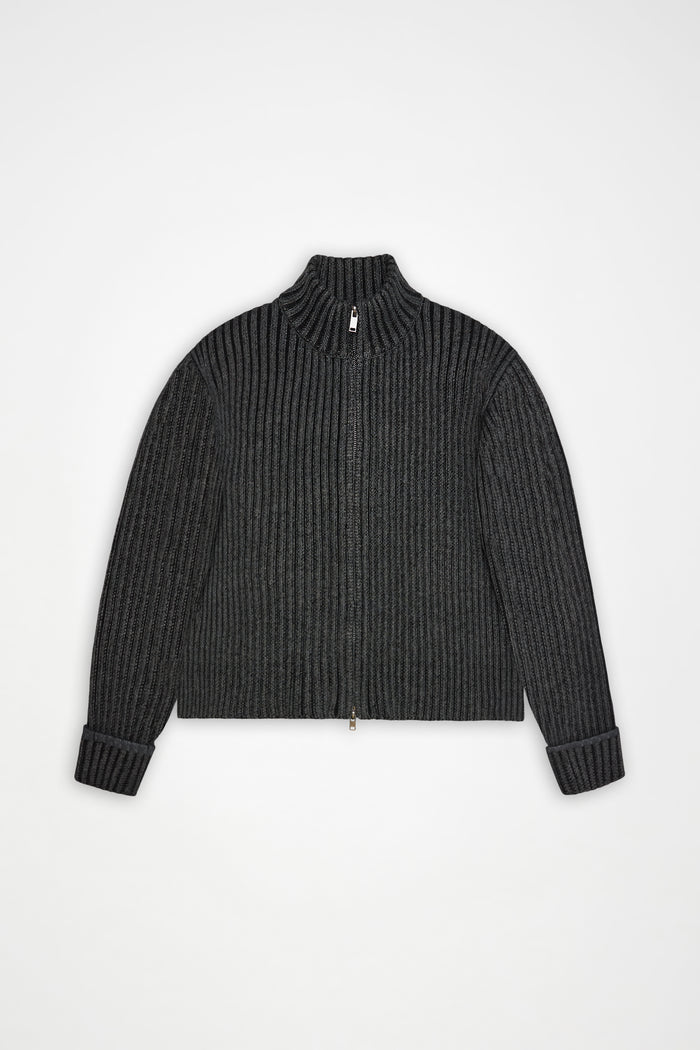 Sapa Knit W Zip Cardigan