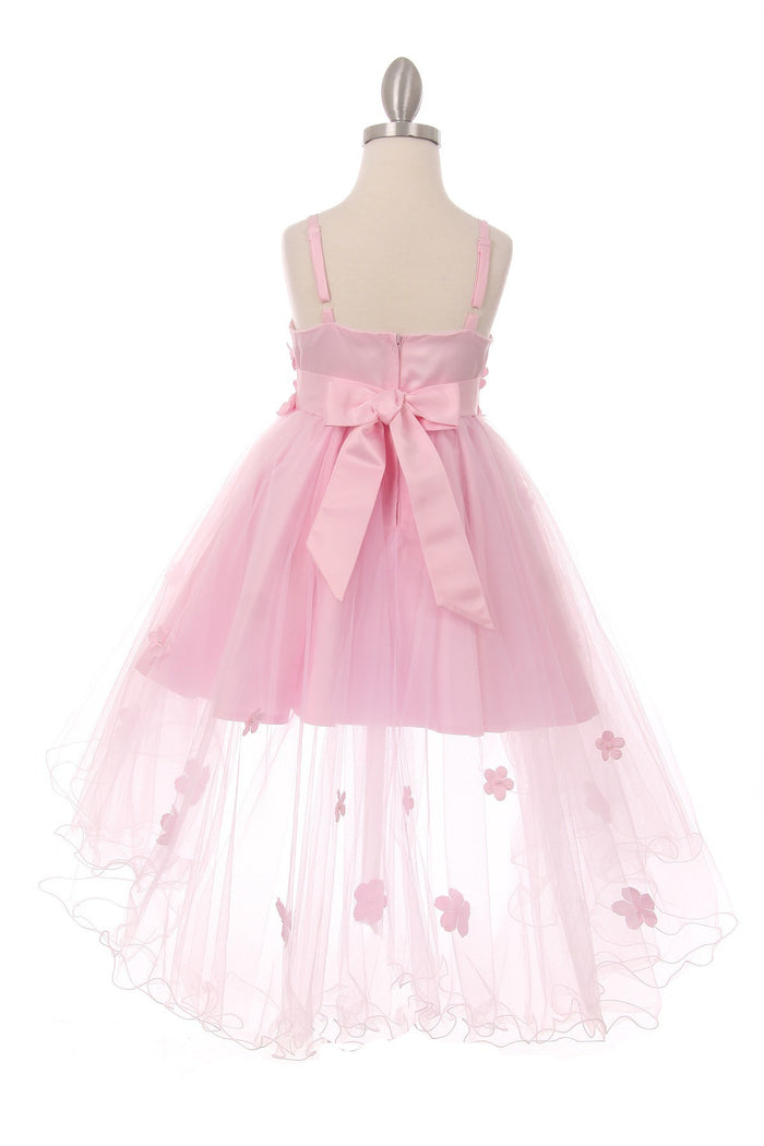 Satin Tulle Party Dress by Cinderella Couture USA AS9019