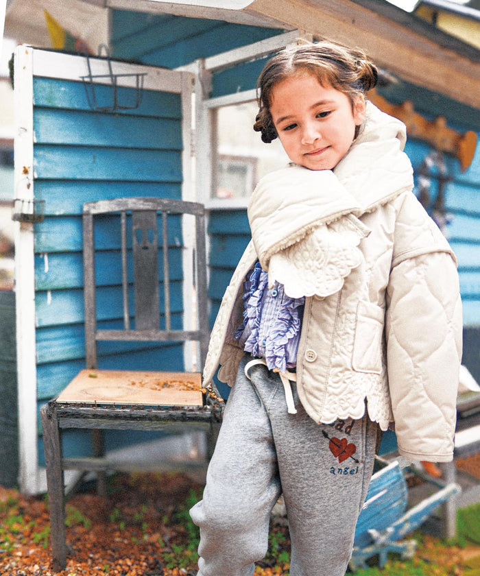 Scallaped Quilt Jacket
