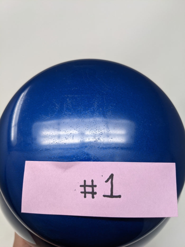 Scratch & Dent Blue Hummingbird MOP Urn - IUMOP119