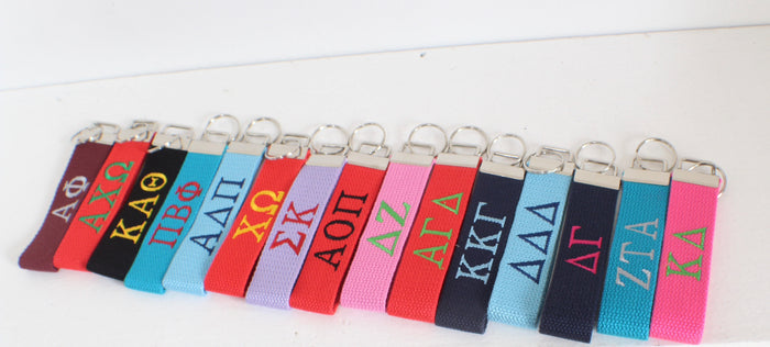 Sigma Kappa Wristlet Keychain