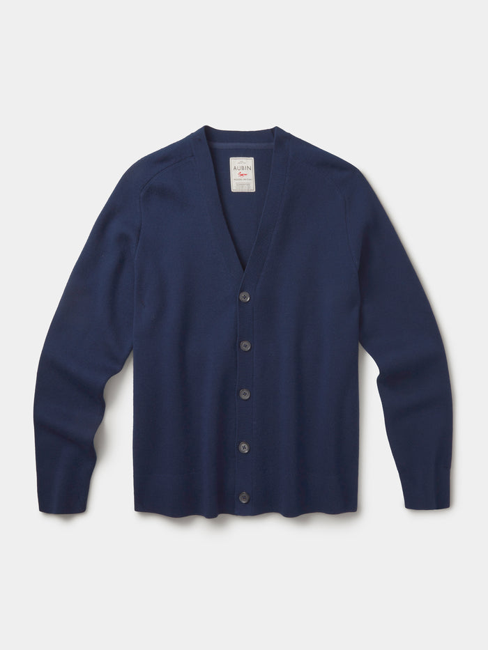 Aubin Navy Simpson Cardigan | Cardigan