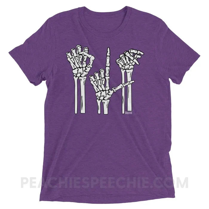 Purple Triblend / XS