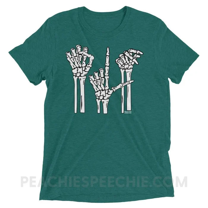 Teal Triblend / XS