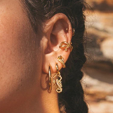 Snake Single Ear Cuff
