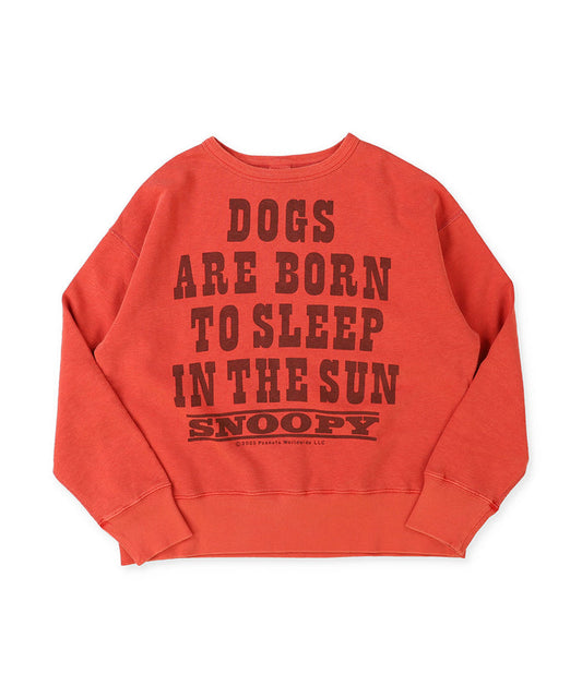 SNOOPY SUN Sweatshirt(LADIES)