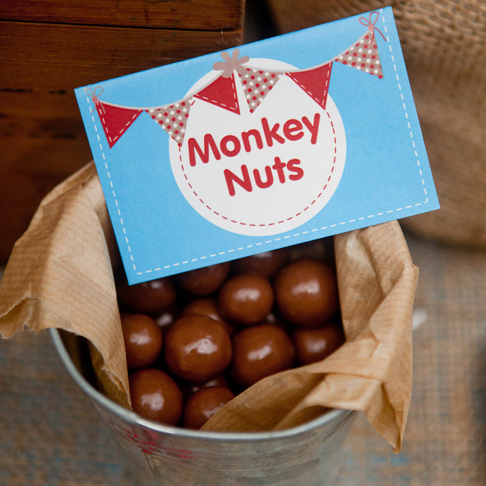Sock Monkey Birthday Party Decorations