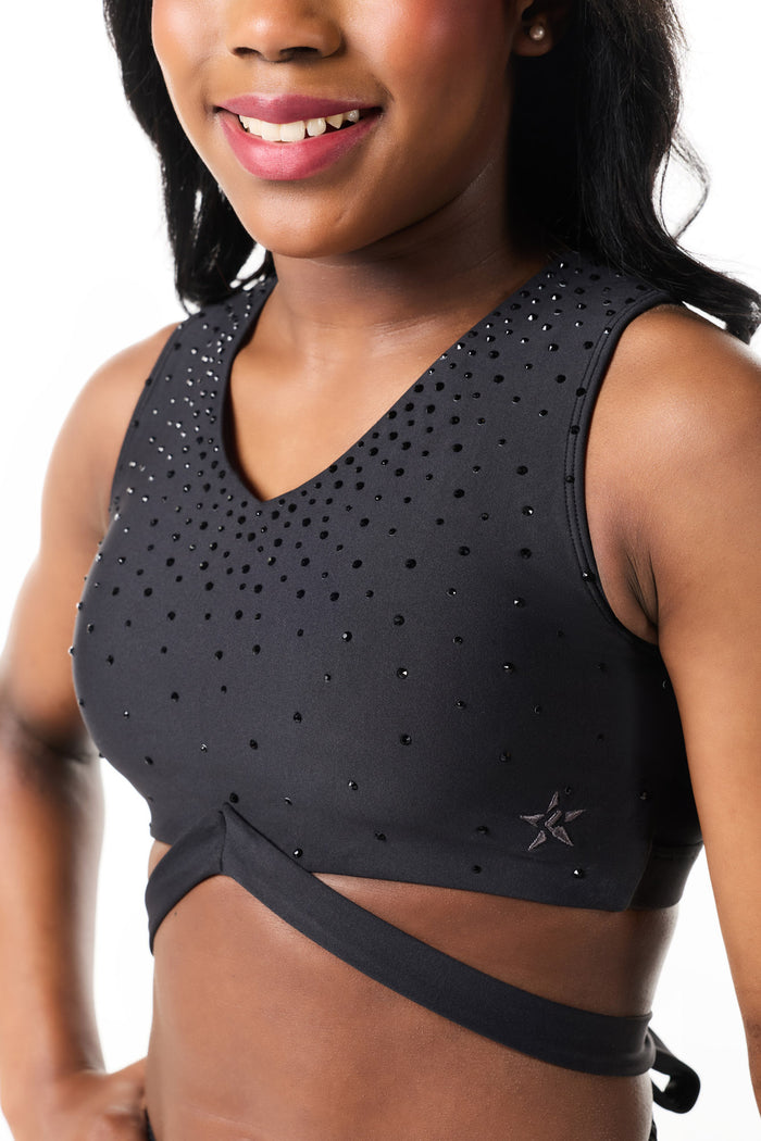 Sofia Sports Bra in Black