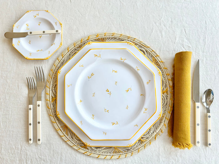 Soleil Charger / Placemat - Saffron S/4