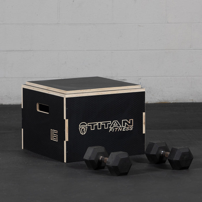 Stackable Wooden Plyometric Boxes
