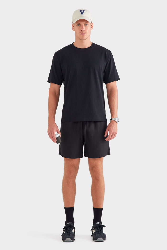 Standard Cotton T Shirt - Black