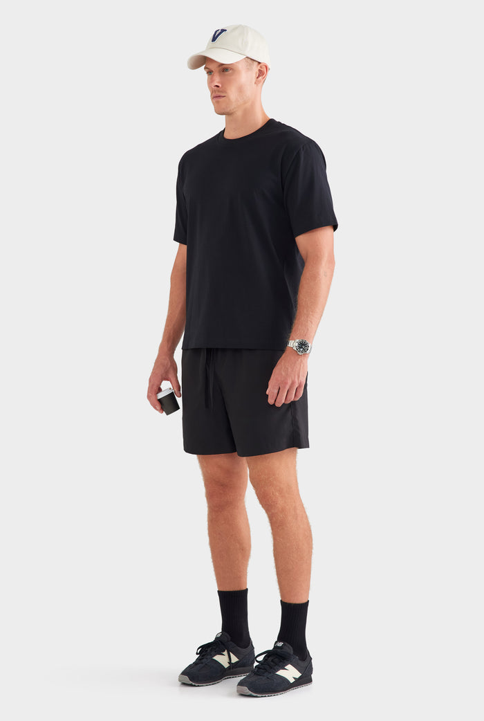Standard Cotton T Shirt - Black