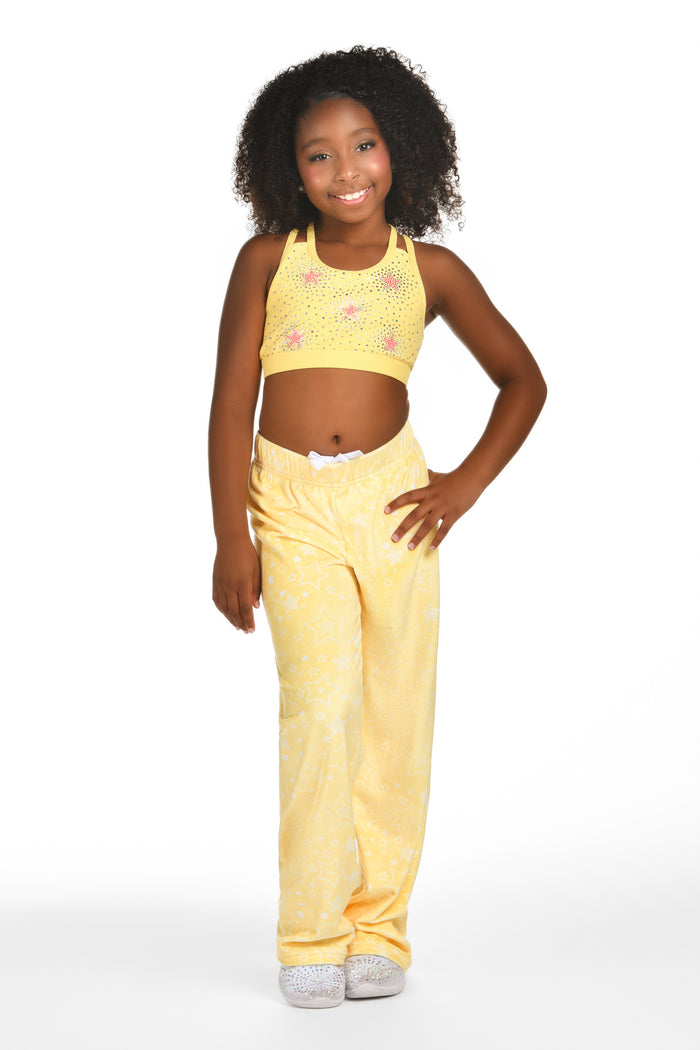 Stargazer Sports Bra in Butter Yellow