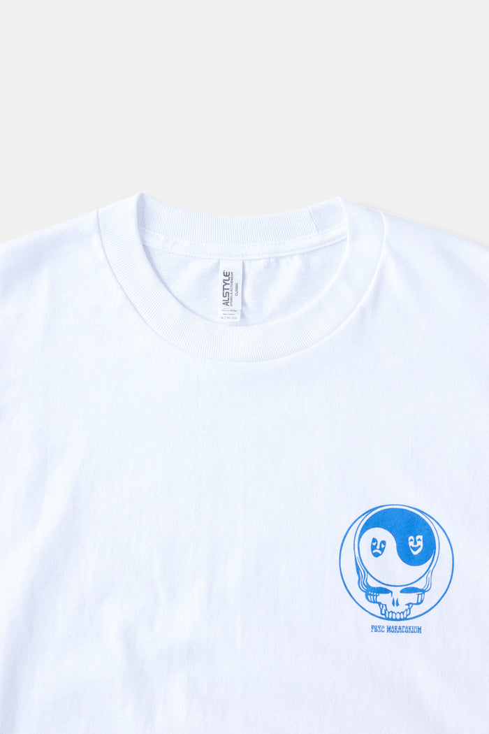 Steal Your Face Skull Tee - BLU / Psyc moratorium