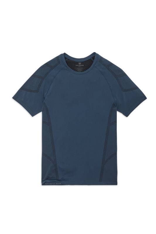 True Navy | Front view of Stealth Crew Neck T-Shirt in True Navy