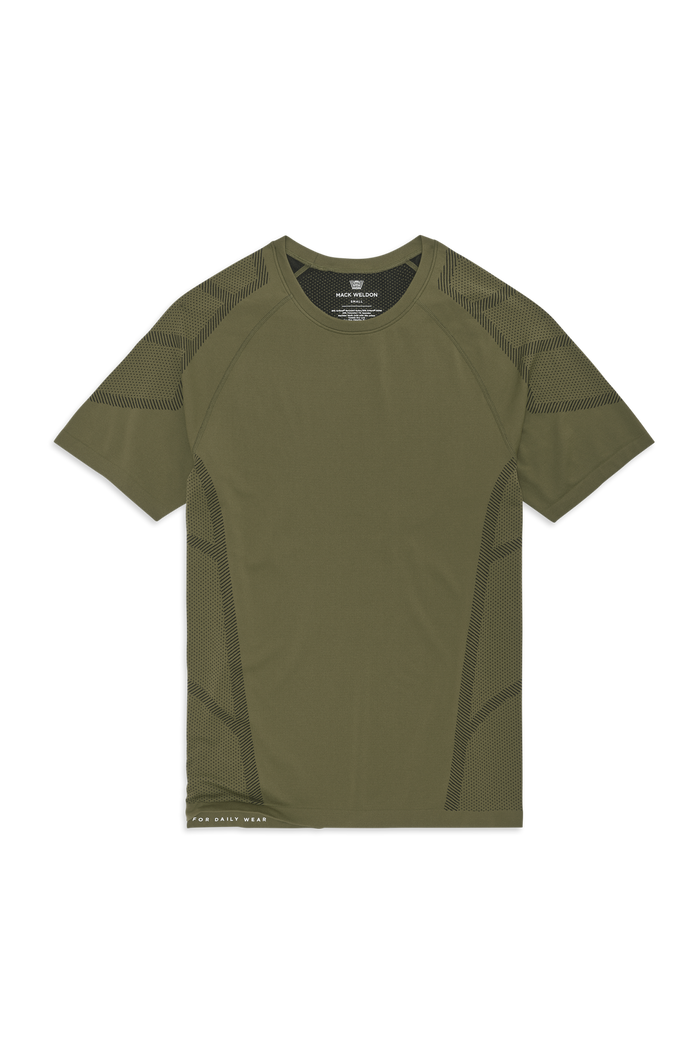 Commando | Front view of Stealth Crew Neck T-Shirt in Commando