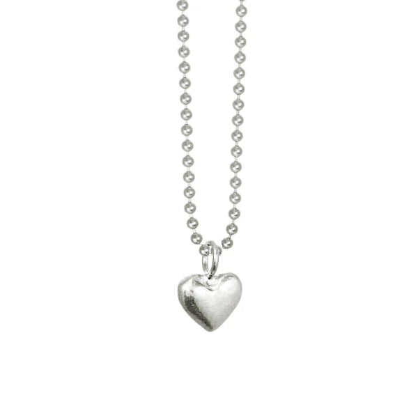 Sterling Silver Heart Necklace
