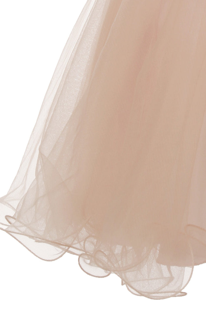 Stone Lace Tulle Girl Party Dress by Cinderella Couture USA AS5081