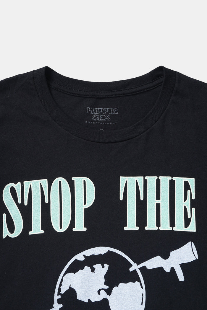 STOP THE MADNESS S/S Tee/ Hippie Sex