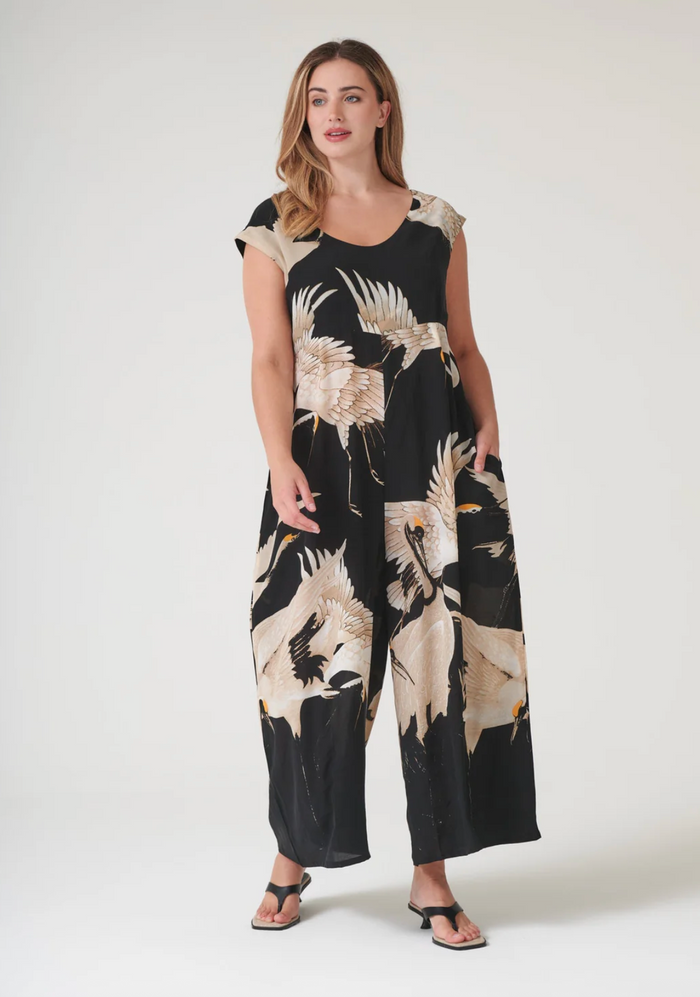 Stork Black Jumpsuit