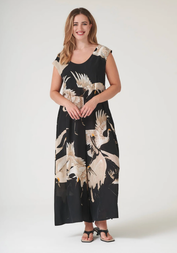 Stork Black Jumpsuit