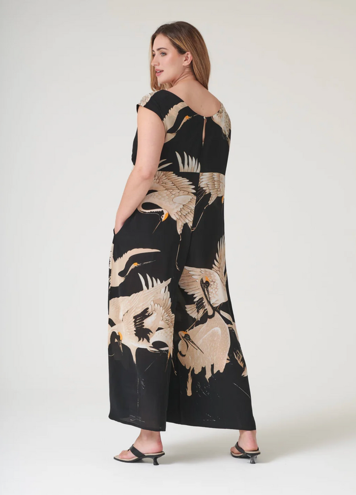 Stork Black Jumpsuit