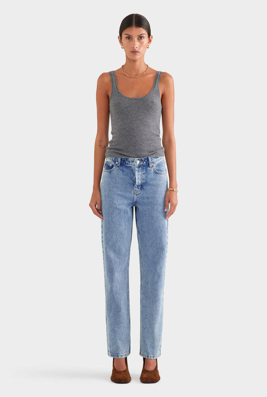 Straight Leg Jean - Light Blue