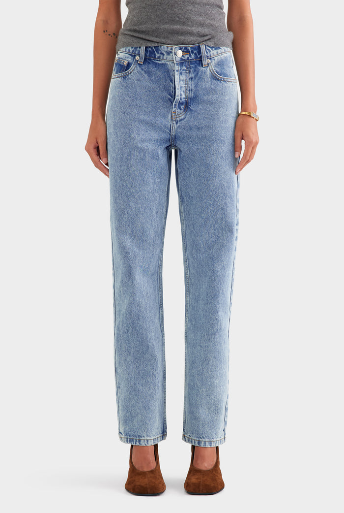 Straight Leg Jean - Light Blue