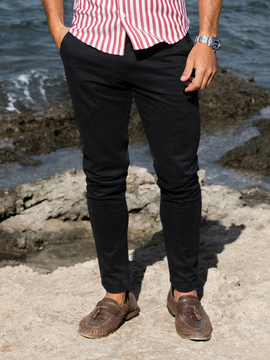 Stretch Chinos - Black