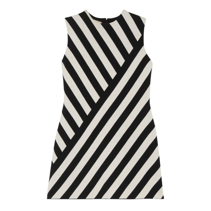 Gucci Striped Jacquard Sleeveless Dress - Runway Catalog