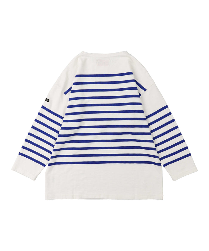 Striped Scribble L/S Tee(LADIES)