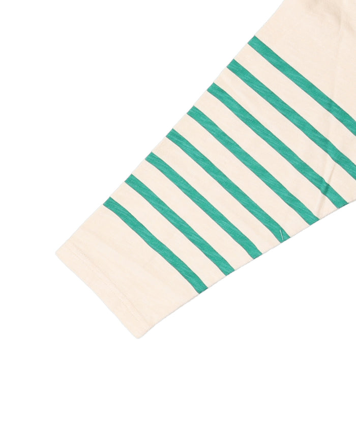 Striped Scribble L/S Tee(LADIES)