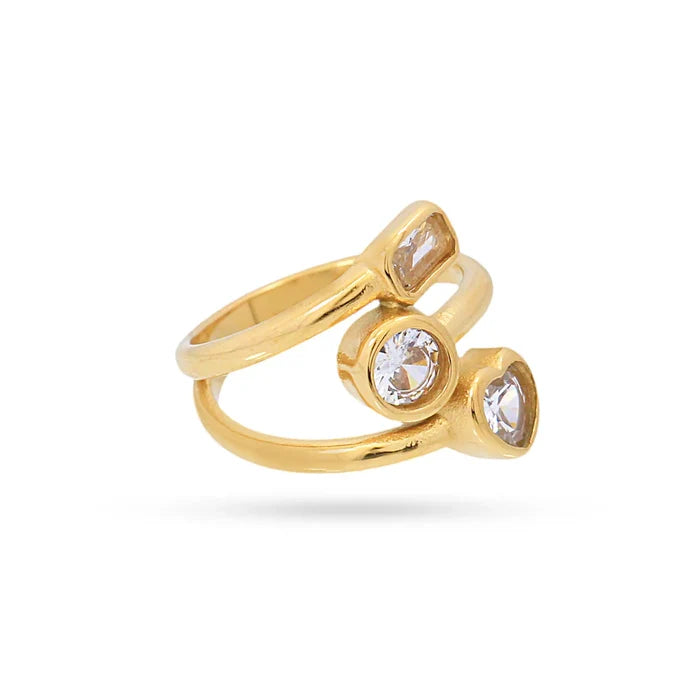 Summer Essentials Triple Love Ring