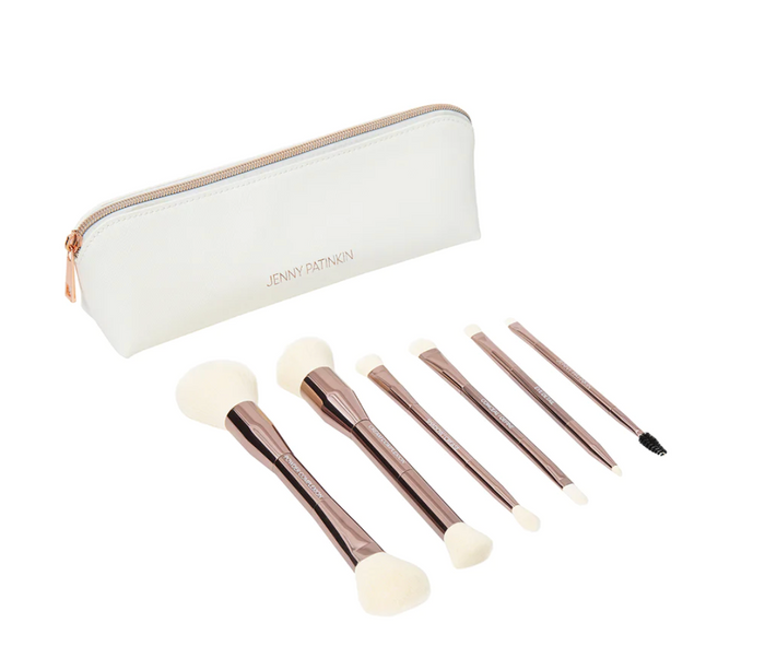 Sustainable Luxury Makeup Brush Set, Dual-Ended