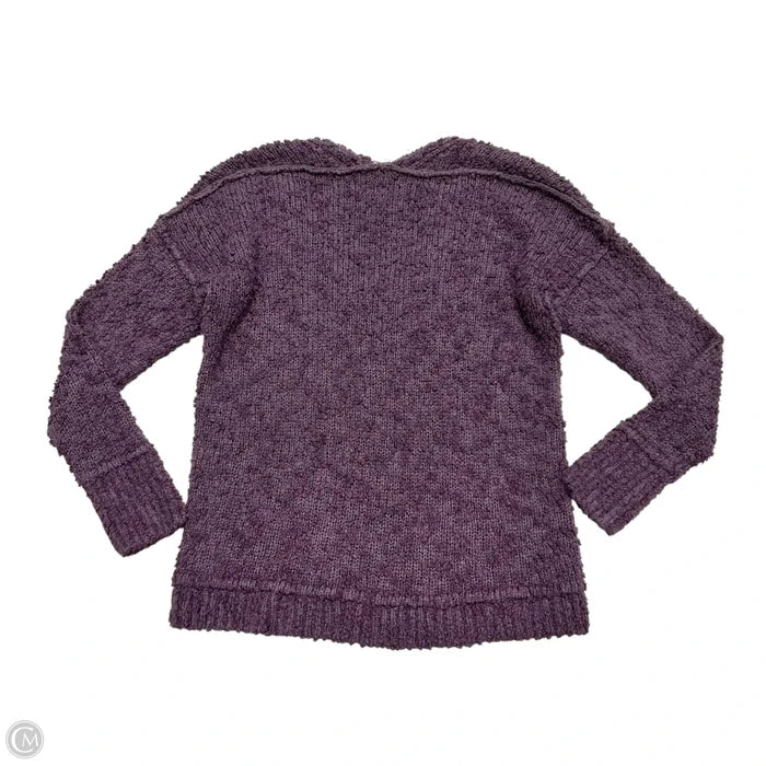 Sweater By Abercrombie And Fitch In Purple, Size: S