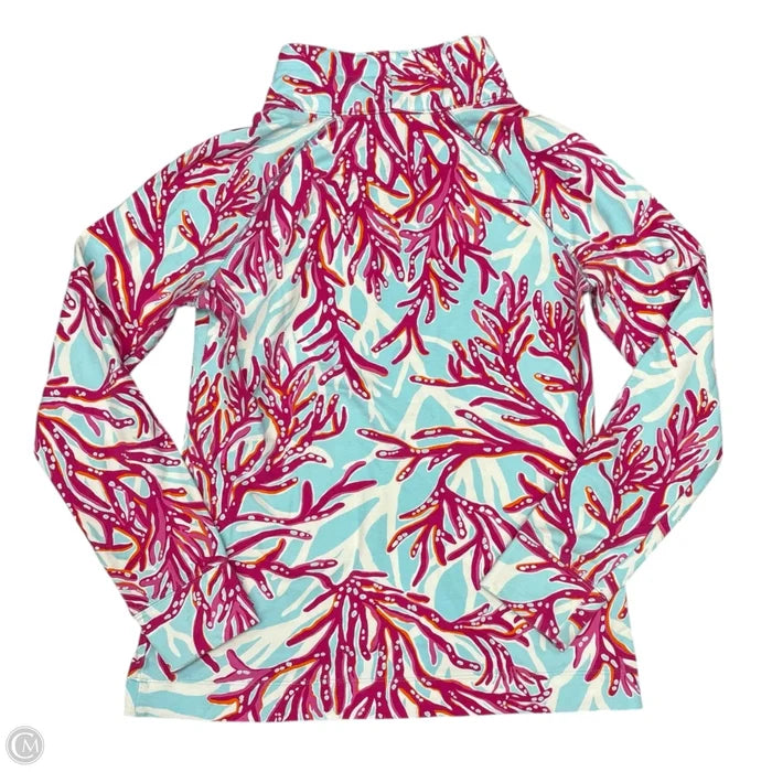 Sweatshirt Designer By Lilly Pulitzer In Blue & Pink, Size: S