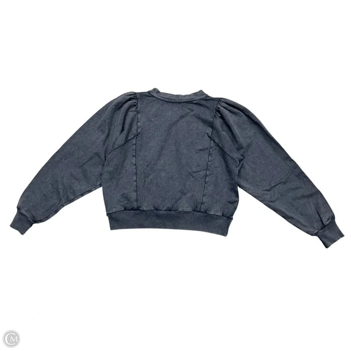 Sweatshirt Hoodie By Pilcro In Grey, Size: Xs