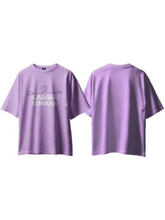 SXV 'LADAKU VIMAAN’ Printed Cool Aesthetic Oversized Baggy T-shirt