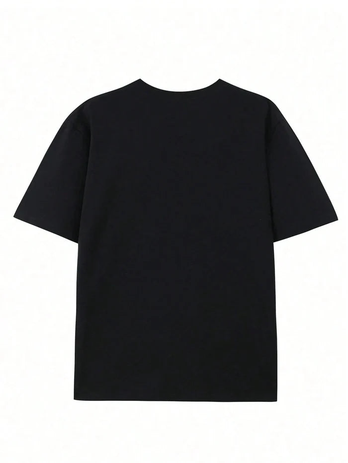 SXV 'LET ME THINK’ Printed Cool Aesthetic Oversized Baggy T-shirt