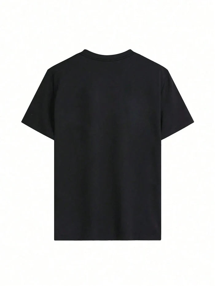 SXV Retro Old School Punk Rock Dark Style, Patterned T-Shirt, Spring And Summer Wearable